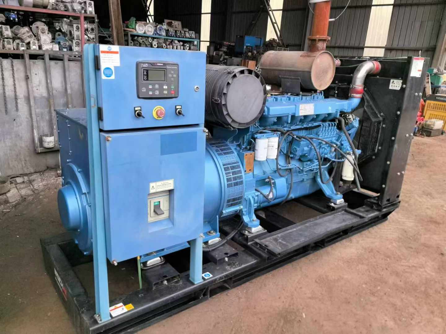 新华500kW 柴油发电机组可带动设备功率的计算公式是什么？