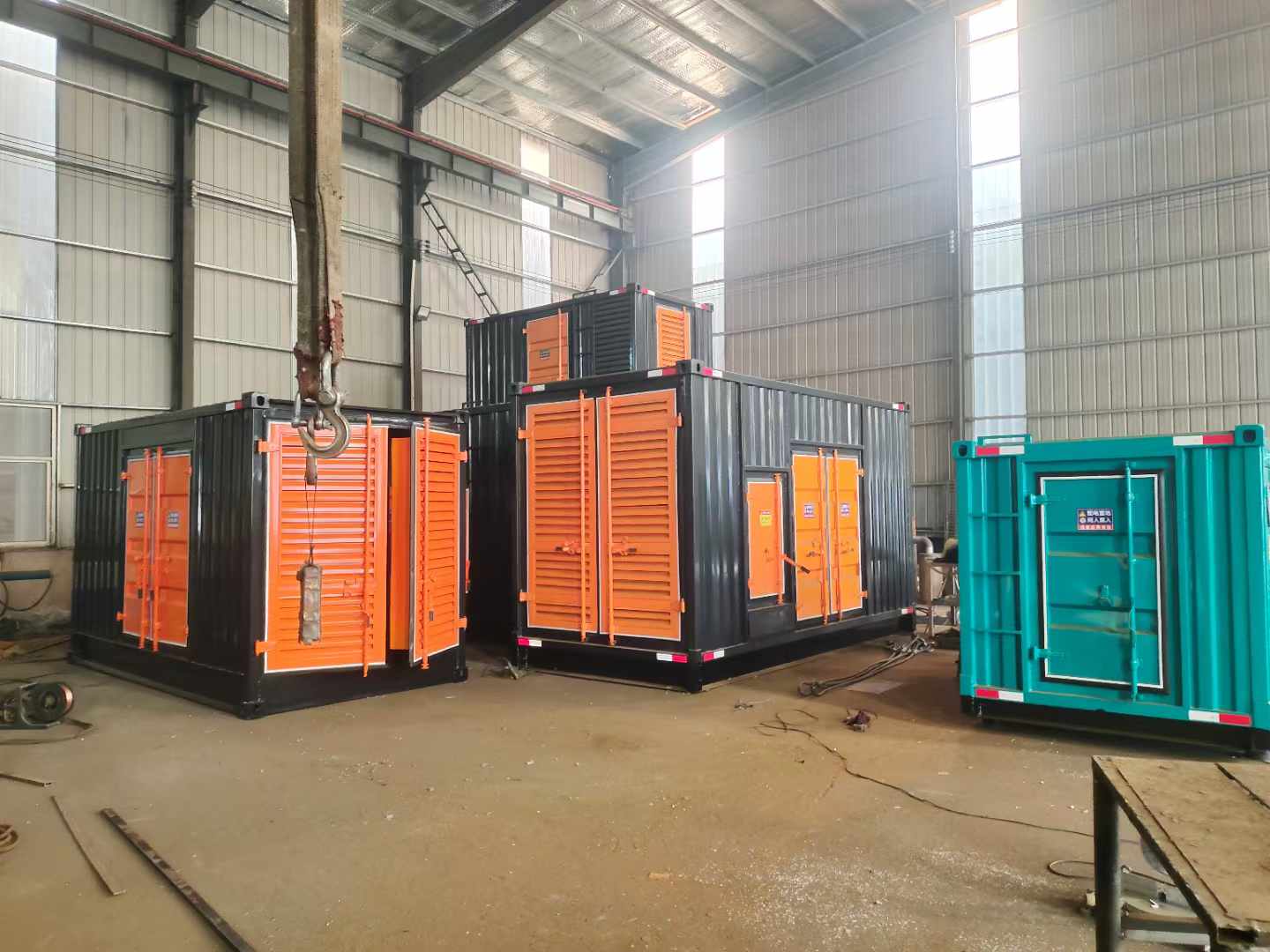 新华500kw柴油发电机组可以带动多少功率设备？