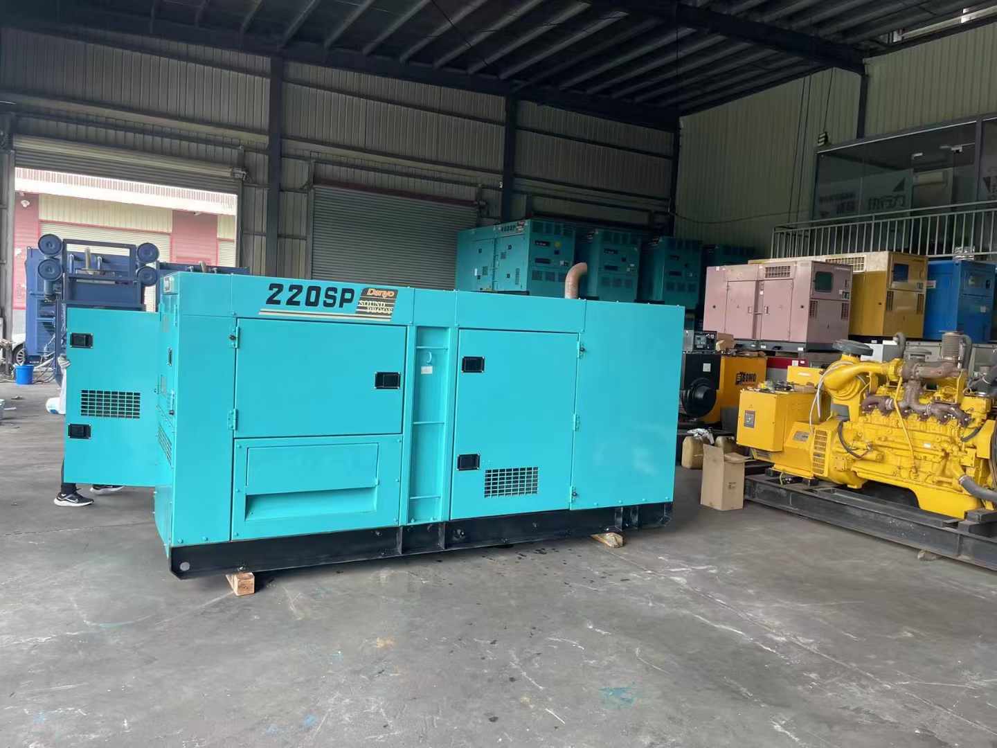 新华600kW柴油发电机组带载能力？