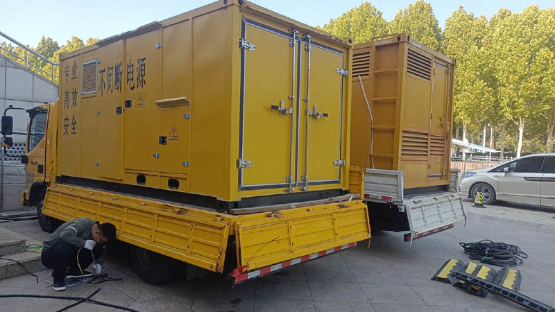 新华柴油发电机组和UPS电源配合使用时的注意事项